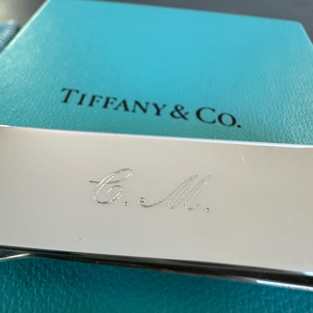 Tiffany & Co. Sterling Silver Money Clip - Picture 8 of 10